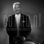 28-04-2004 Henk Poort at Ahoy Rotterdam, on behalf of Musical in Ahoy by order of Stage-entertainment. April 28, 2004.

[keywords]Black & White Image, Half Length, Smiling[/keywords]